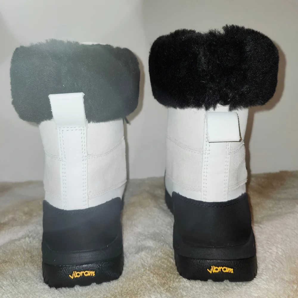 UGG Men's Black‎ and White Winter Boots